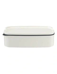 ToGo a ToStay M Rectangular Lunch Box in White