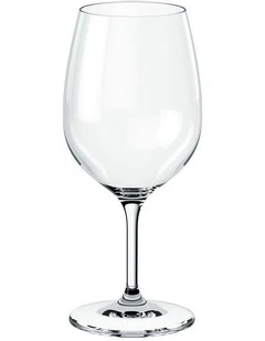 Entree Red Wine Goblet Set 4 Piece in Clear