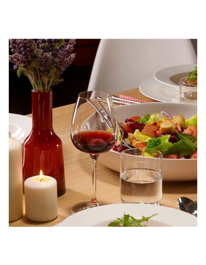 Entree Red Wine Goblet Set 4 Piece in Clear image 2