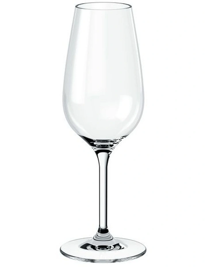 Entree Champagne Flute Set 4 Pieces in Clear image 1