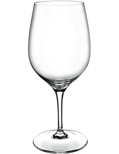 Entree Wine Goblet Glass Set Of 4 Piece in Clear