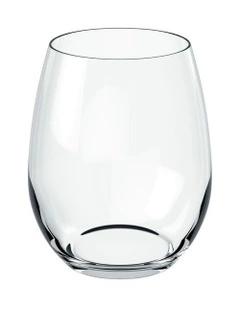 Entree Tumbler Glass 2 Set 4 Pieces in Clear