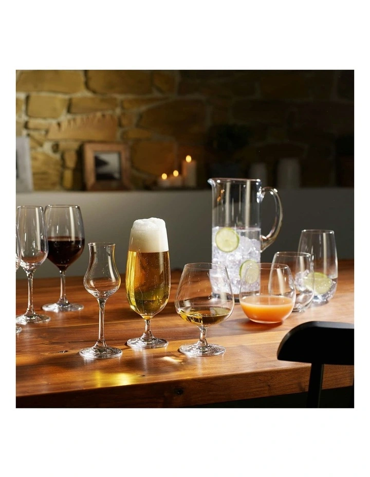 Entree Tumbler Glass 2 Set 4 Pieces in Clear image 3