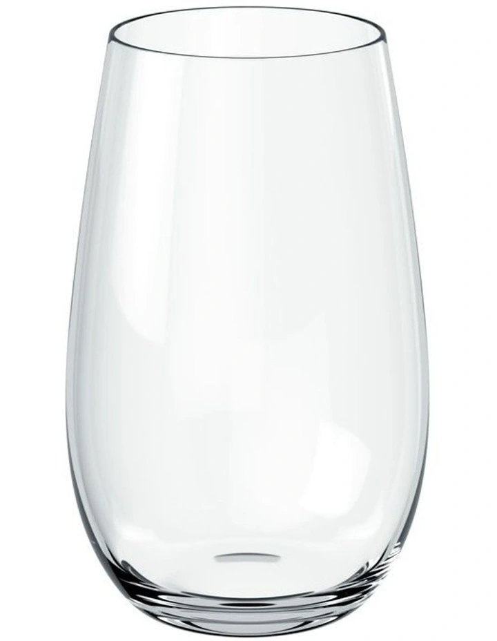 Entree Tumbler Glass 3 Set 4 Pieces in Clear image 1