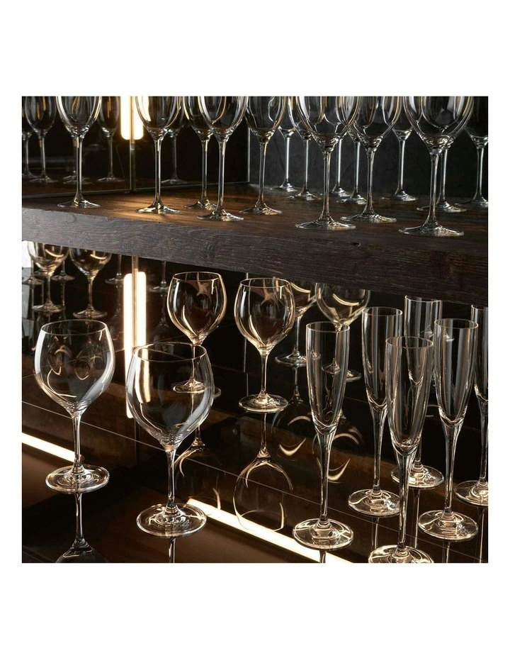 Maxima Champagne Flute Glass Set Of 4 in Clear image 2