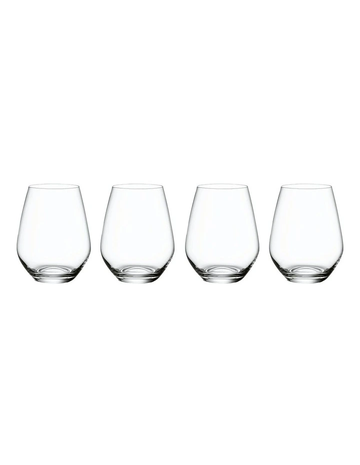 Ovid Water Glass Set Of 4 Pieces in Clear image 1