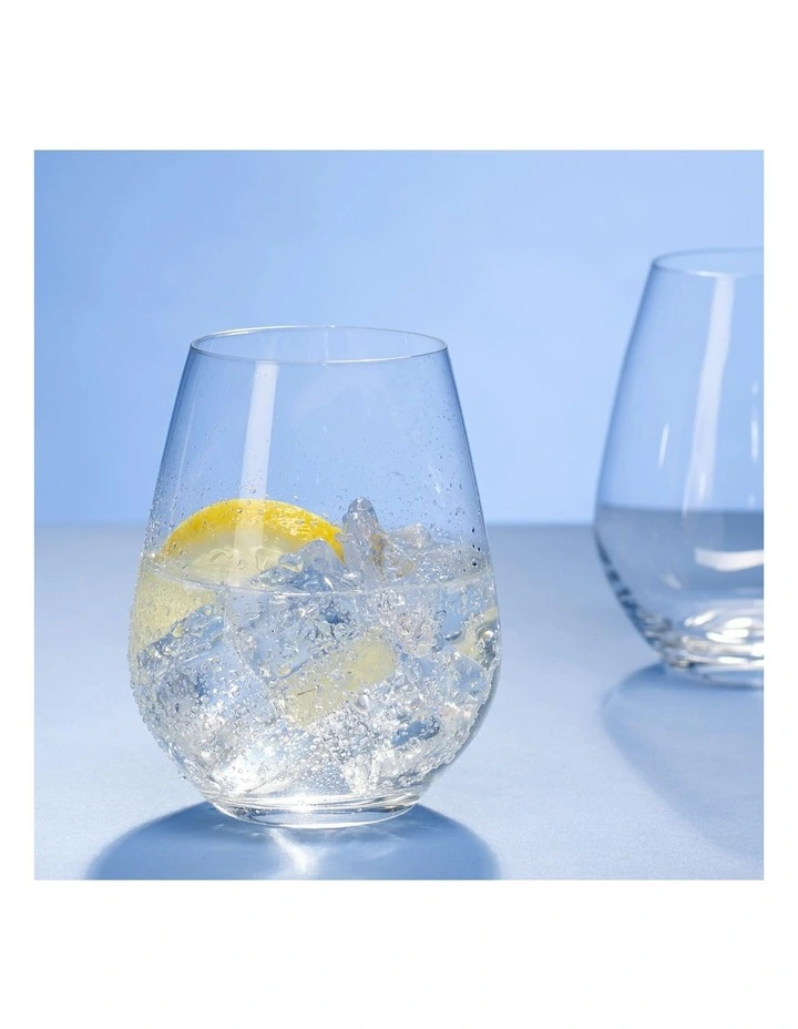 Ovid Water Glass Set Of 4 Pieces in Clear image 3
