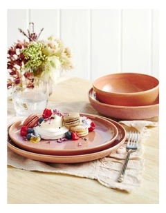 Perlemor Dinner Set 4Pieces in Coral