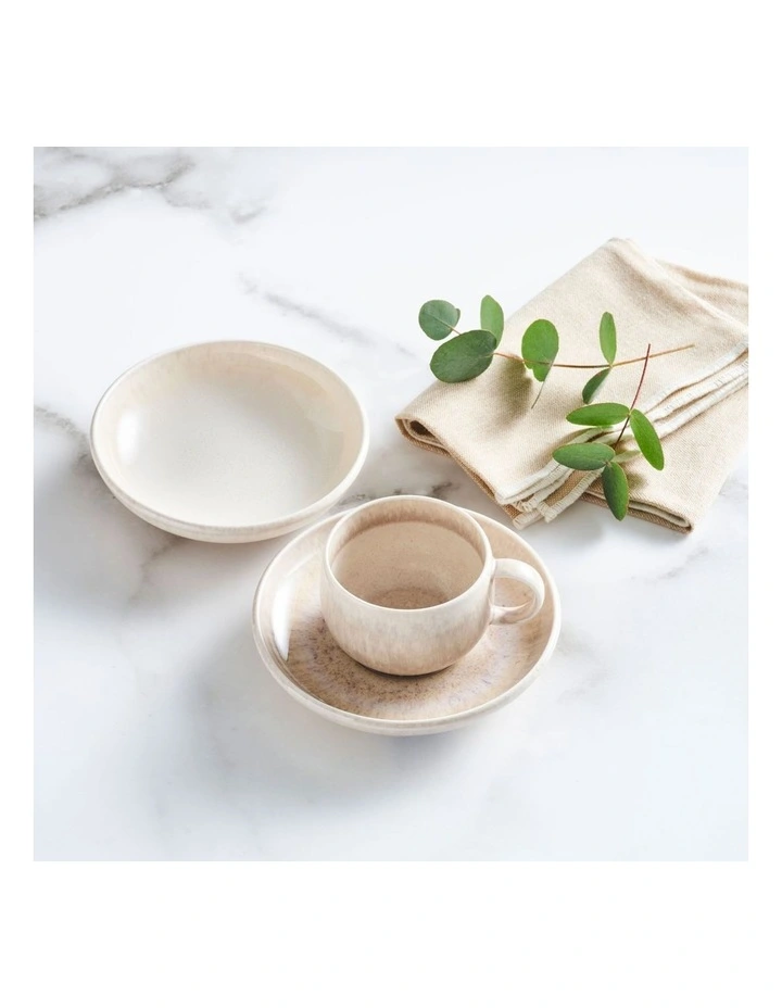 Perlemor Espresso Set Of 6 Pieces in Sand image 2