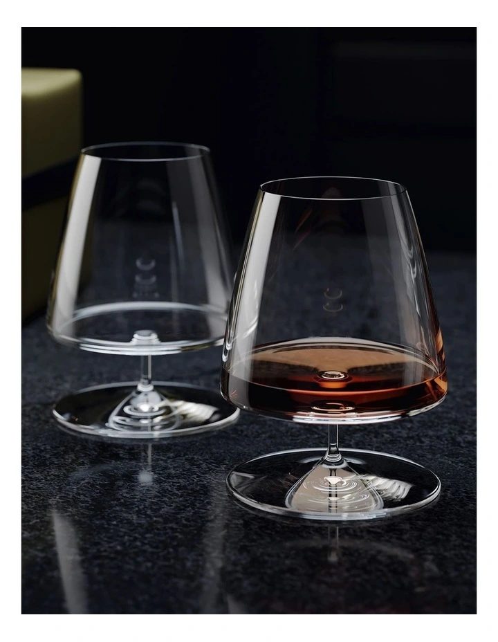 Metrochic Brandy Glasses in Clear image 2