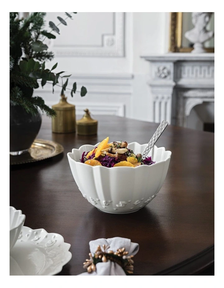 Toy's Delight Royal Large Classic Bowl in White image 3