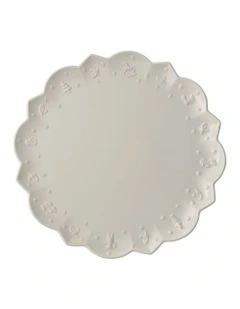 Toy's Delight Royal Classic Buffet Plate in White
