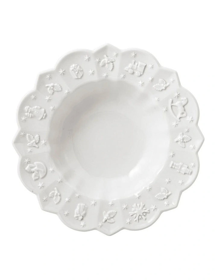 Toy's Delight Royal Classic Deep Plate in White image 1