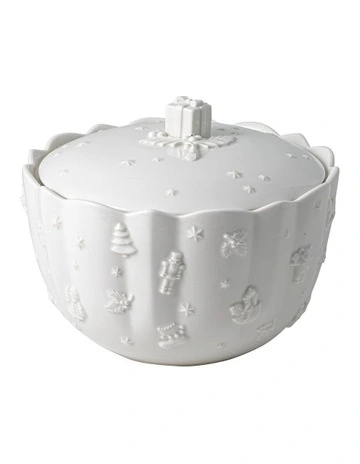 Toy's Delight Royal Classic Biscuit Box 20x15cm in White