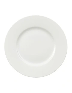 Noblesse Salad Plate in White