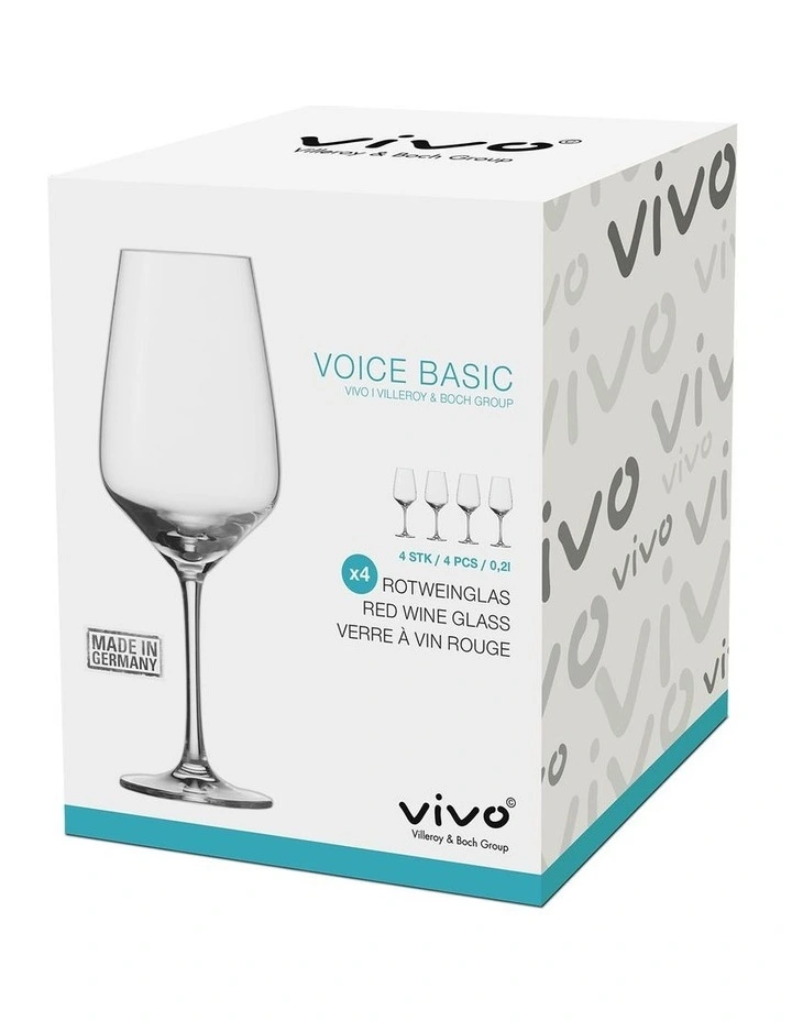 Voice Basic Wine Glass Set 4 Pieces image 3
