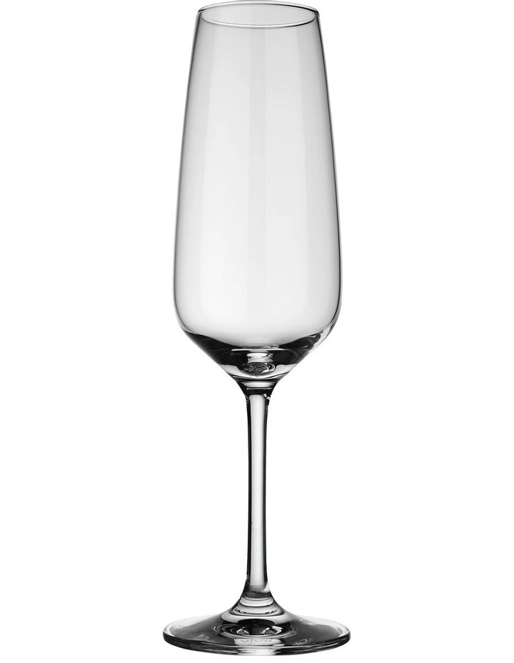 Voice Basic Champagne Glass Set 4 Pieces in Clear image 1