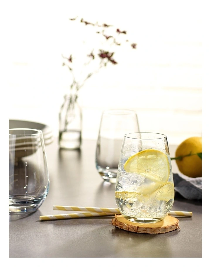 Voice Basic Highball Glass Set 4 Pieces in Clear image 2