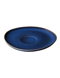 Lave Bleu Saucer Coffee Cup in Blue