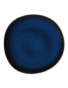 Lave Bleu Flat Plate in Blue