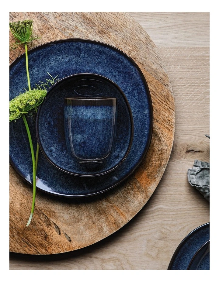 Lave Bleu Salad Plate in Blue image 3