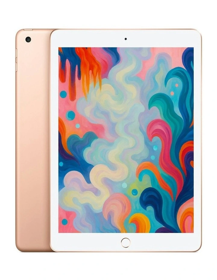 Apple iPad 6th Gen 9.7" WiFi   Cellular 128GB Gold Refurbished (Assurant Services Australia Pty Ltd ABN 18 613 632 367) image 1