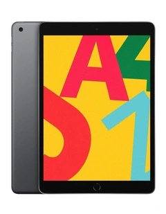 iPad 7th Gen 10.2 inch WiFi   Cellular 128GB Space Refurbished in Grey