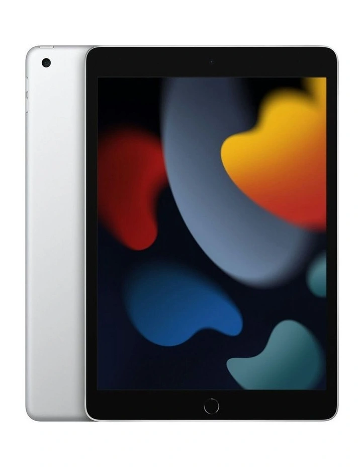 iPad 9th Gen 10.2 inch WiFi Cellular 256GB Refurbished in Silver image 1