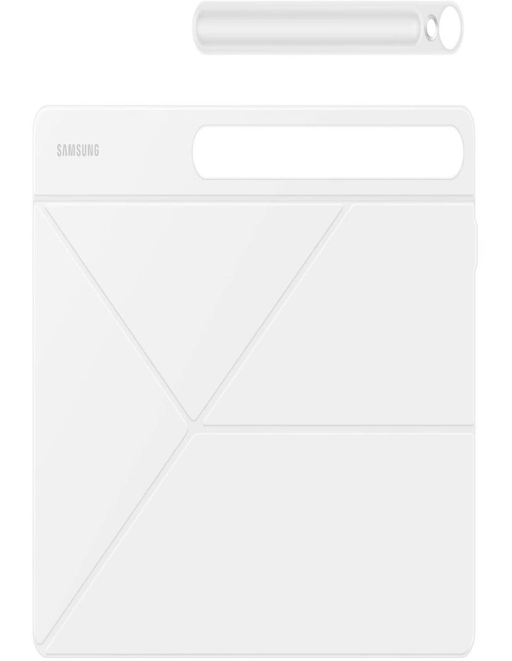 Smart Book Cover for Galaxy Tab S10 FE+ in White image 3