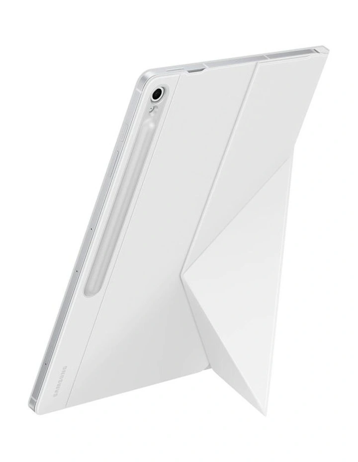 Smart Book Cover for Galaxy Tab S10 FE+ in White image 7