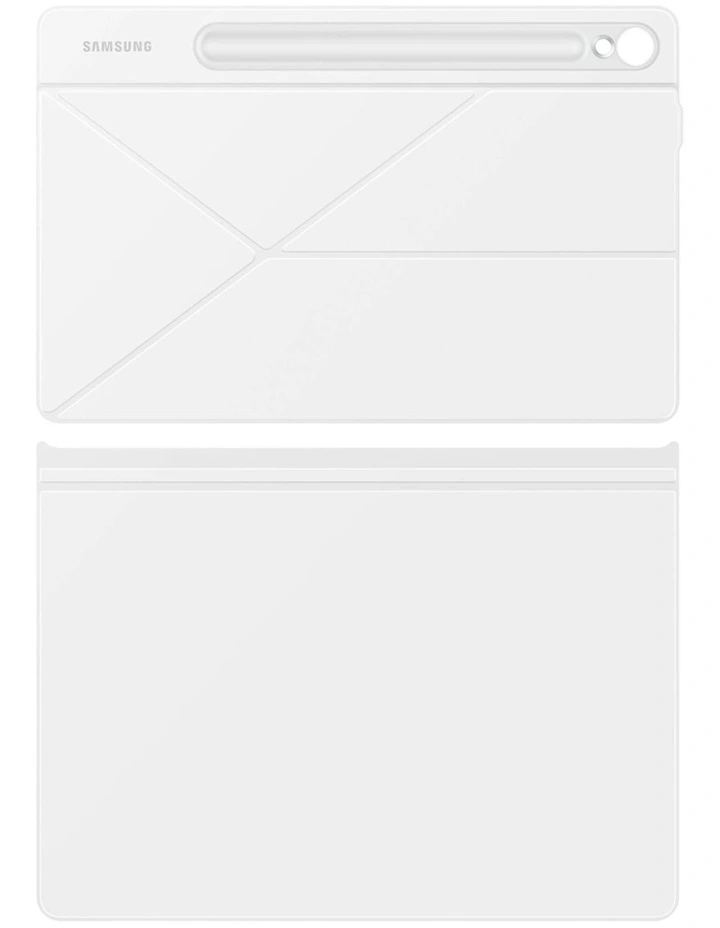 Galaxy Tab S10 FE / S9 Smart Book Cover in White image 2