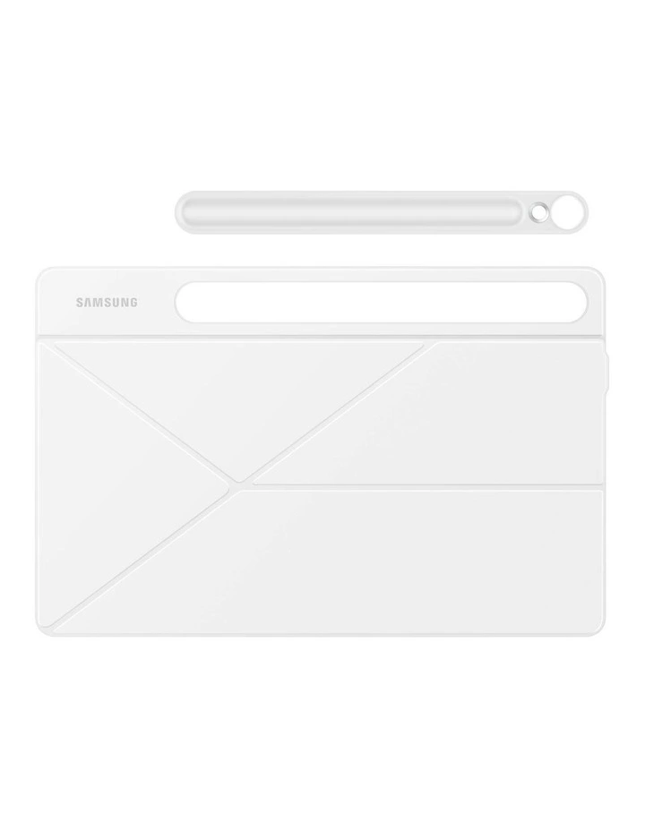 Galaxy Tab S10 FE / S9 Smart Book Cover in White image 4