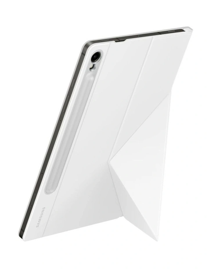 Galaxy Tab S10 FE / S9 Smart Book Cover in White image 6