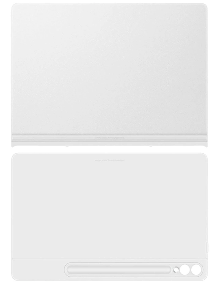 Galaxy Tab S9+/Tab S10+ Smart Book Cover in White image 1