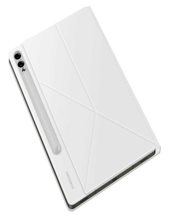 Galaxy Tab S9+/Tab S10+ Smart Book Cover in White image 3