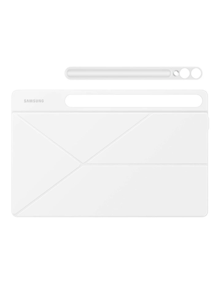 Galaxy Tab S9+/Tab S10+ Smart Book Cover in White image 4