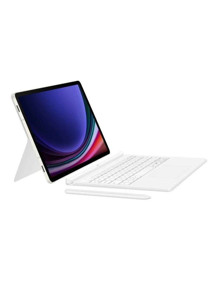 Galaxy Tab S10 FE/S9 Book Cover in White image 7