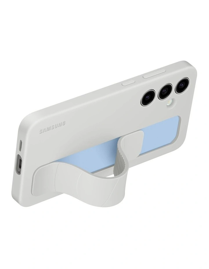 Galaxy Standing Grip Case S24 FE in Grey image 4