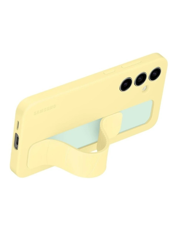 Galaxy Standing Grip Case S24 FE in Yellow image 4