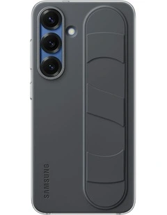 Galaxy S25 Standing Grip Case in Black