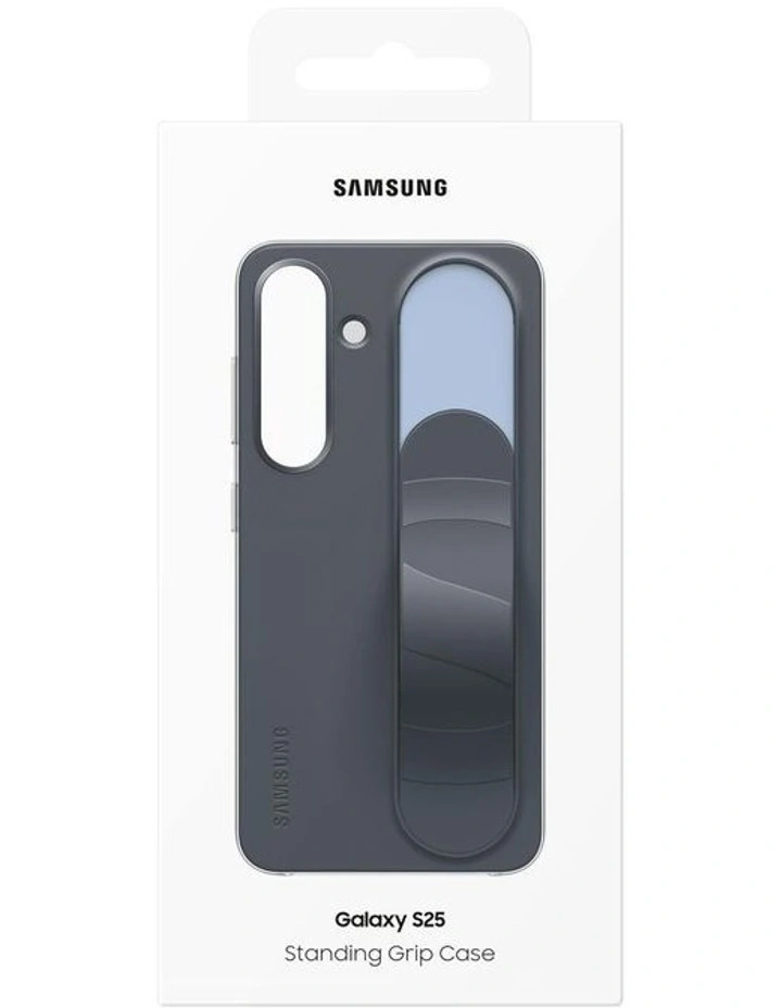 Galaxy S25 Standing Grip Case in Black image 7