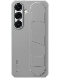 Galaxy S25 Standing Grip Case in Gray