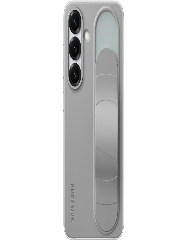 Galaxy S25 Standing Grip Case in Gray image 3
