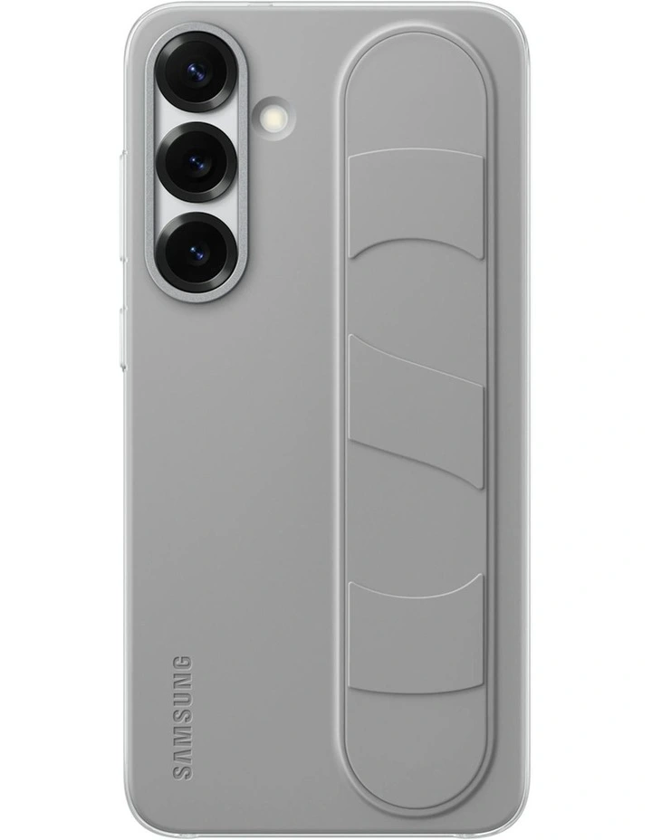 Galaxy S25+ Standing Grip Case in Gray image 1