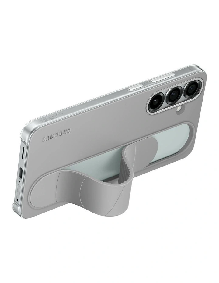 Galaxy S25+ Standing Grip Case in Gray image 4