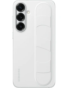 Galaxy S25+ Standing Grip Case in White