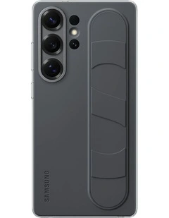 Galaxy S25 Ultra Standing Grip Case in Black