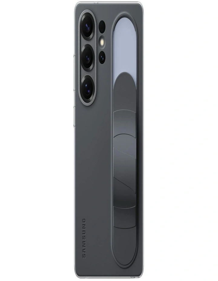 Galaxy S25 Ultra Standing Grip Case in Black image 3