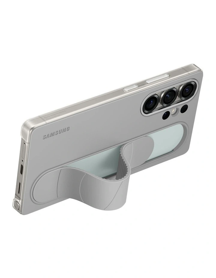 Galaxy S25 Ultra Standing Grip Case in Gray image 4