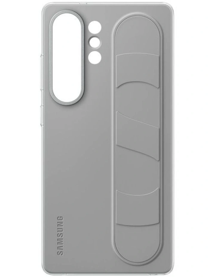 Galaxy S25 Ultra Standing Grip Case in Gray image 5